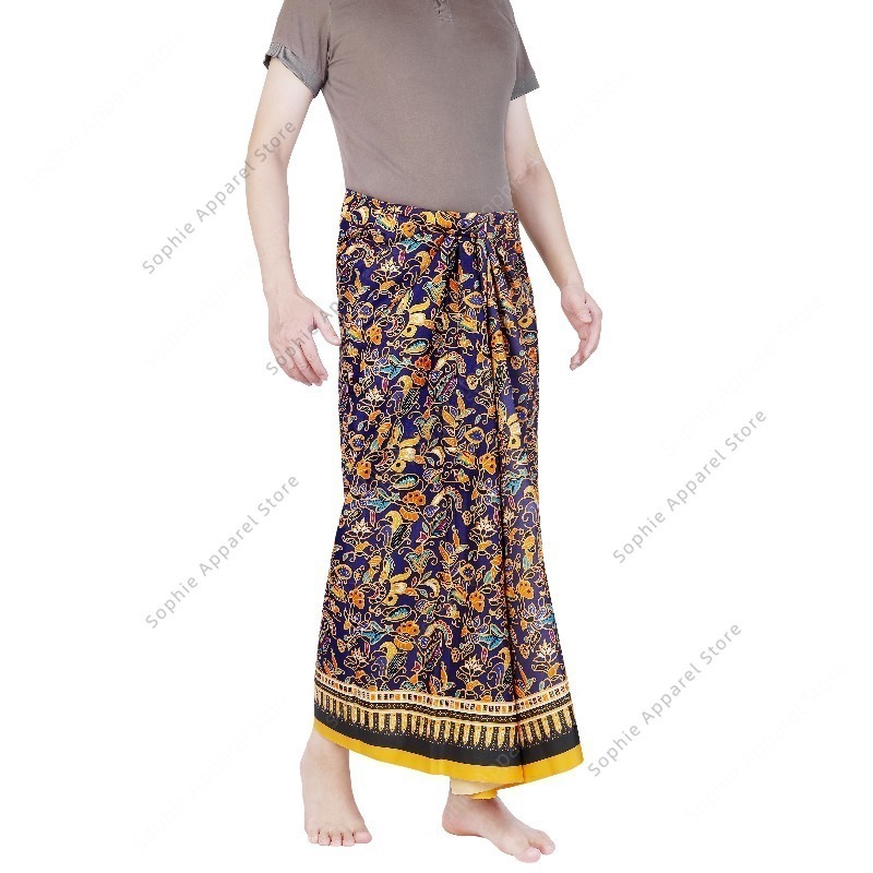 Batik Sarong Skirt for Beach W – обзор и цена Sarong Men Wrap