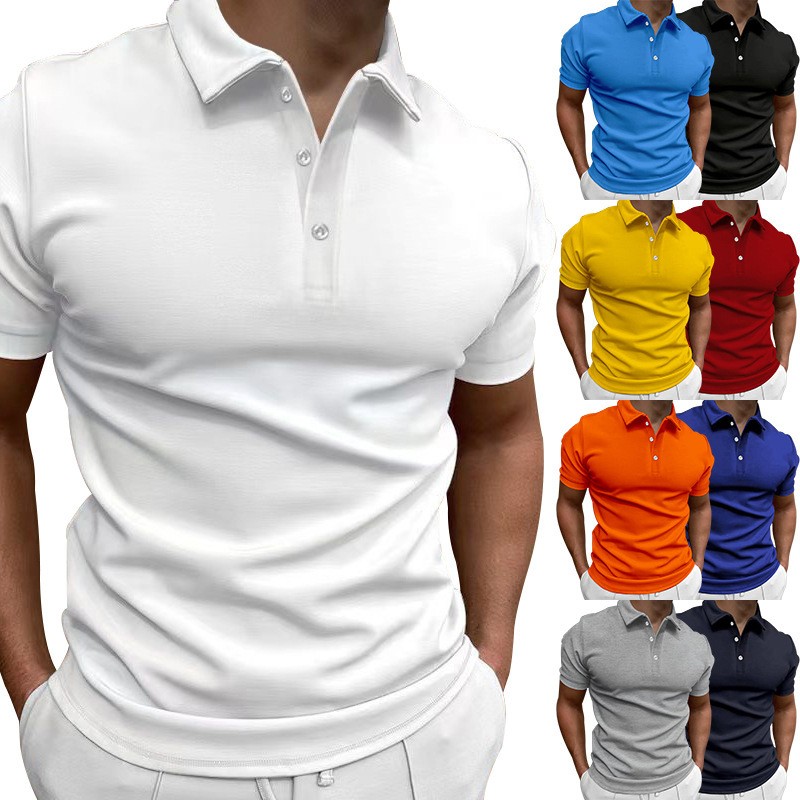 Casual Slim Fit Shirt Short Sl – обзор и цена Polo Shirt Pique