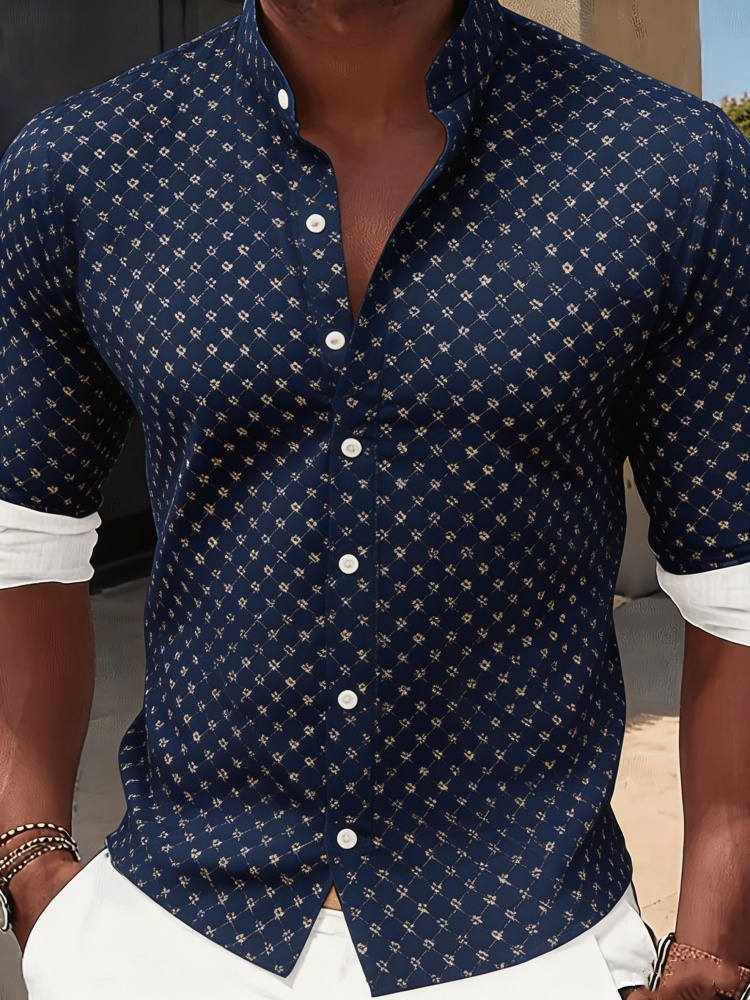 Mens Stylish Slim Fit Shirt Na – обзор и цена Resort Shirt Floral