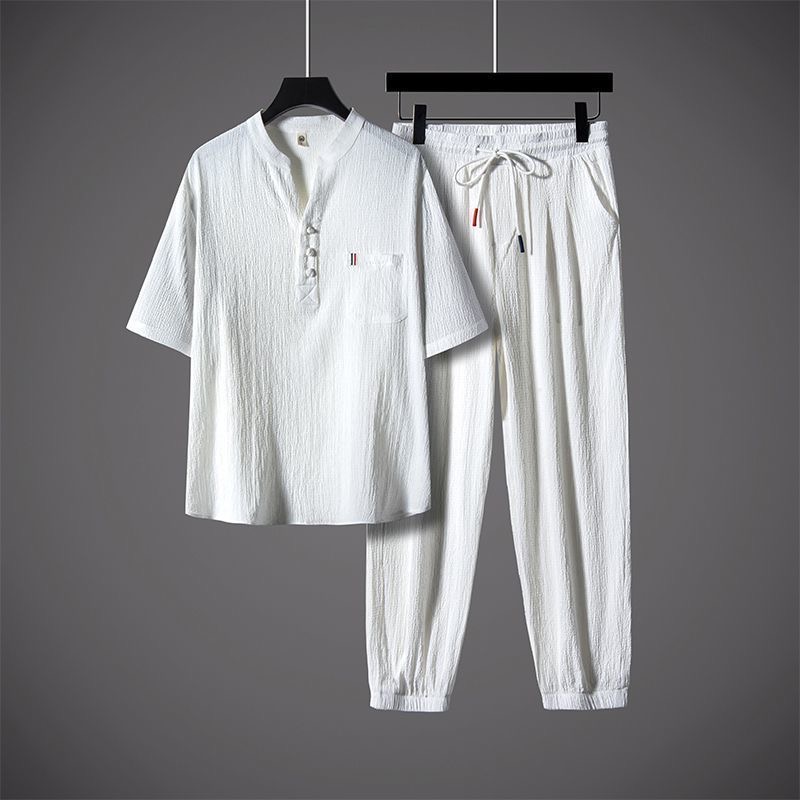 New Summer Fashion Trendy Cott – обзор и цена Linen Shirt Breathable