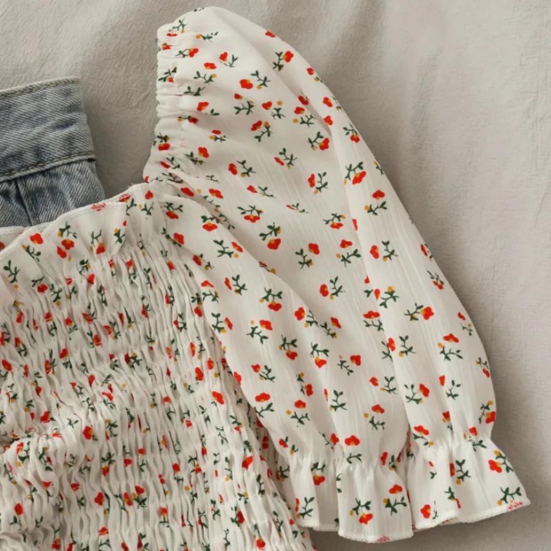 Blouses Shirts Women Floral Dr – обзор и цена Short Linen Drawstring