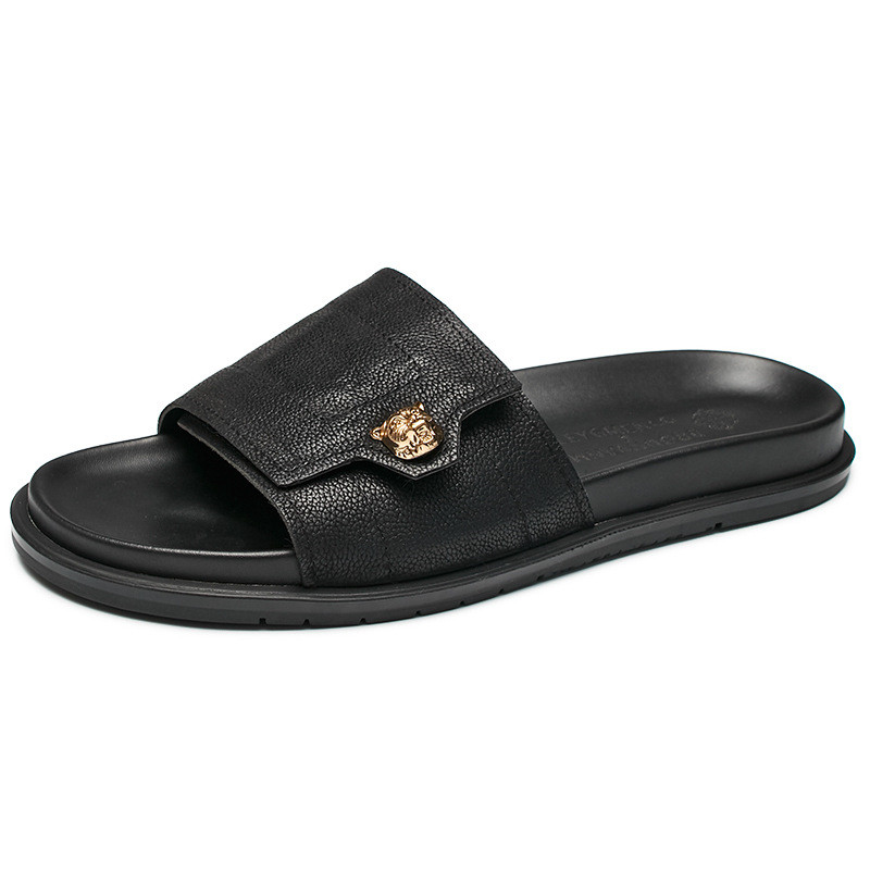2025 New Genuine Leather Slipp – обзор и цена Flip Flop Leather Men