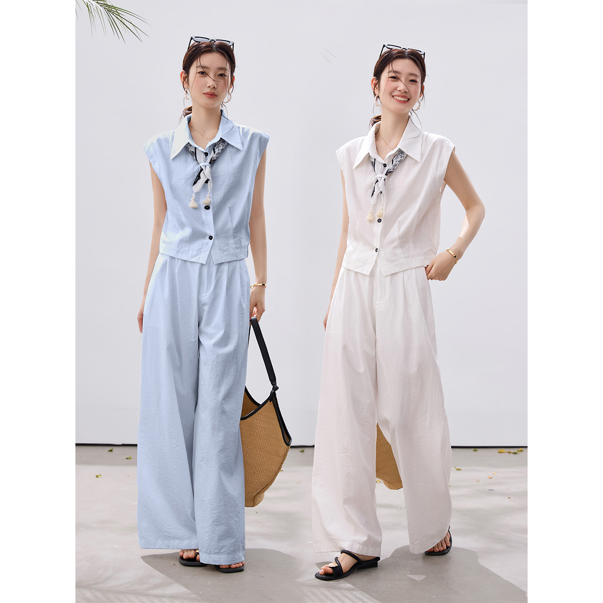 VIMLY Women's Casual Office Tw – обзор и цена Shirt Camp Collar
