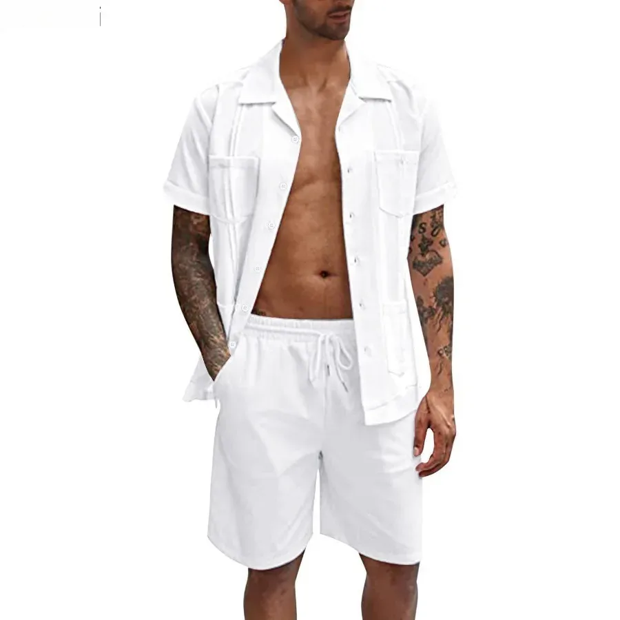 New Men's Summer Casual Sport  – обзор и цена Short Linen Drawstring