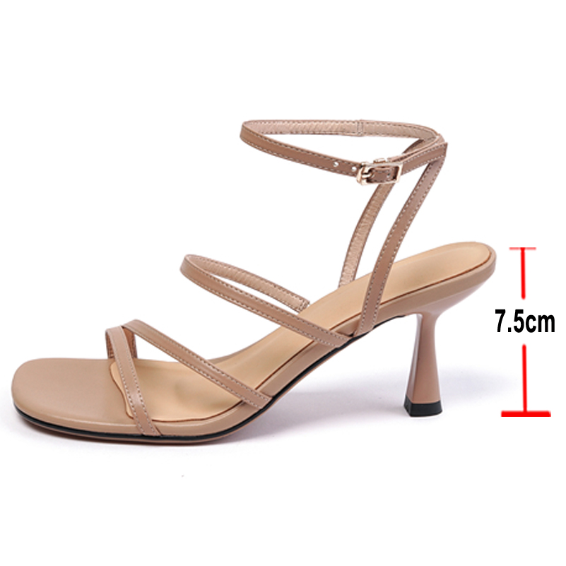Meotina Sandals Women Shoes Sq – обзор и цена Casual Sandal Leather